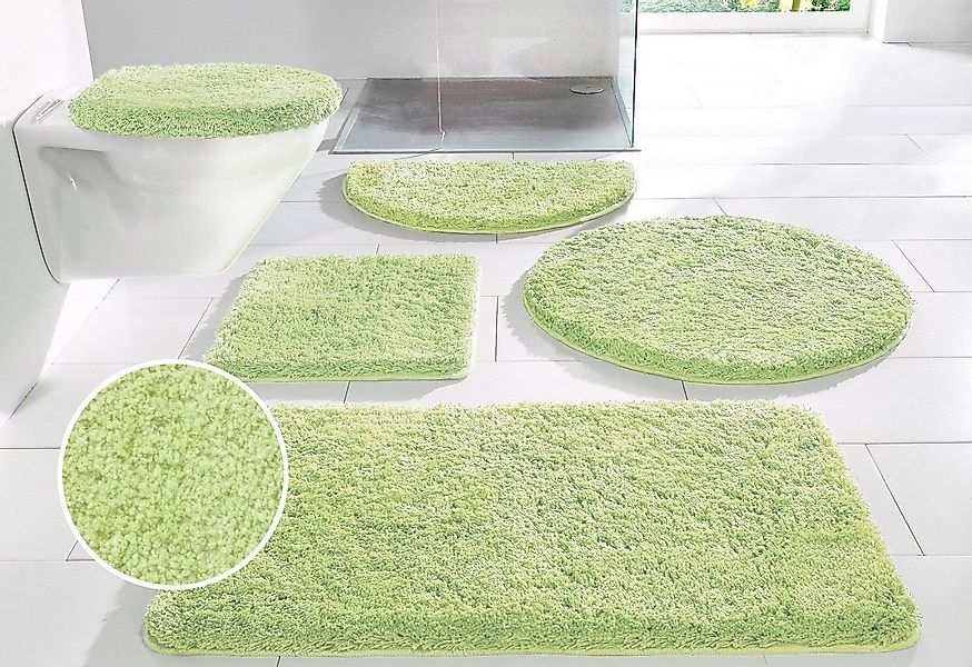 OTTO home Badematte Sanremo, Badvorleger, Badezimmer Teppich, sehr weich, H günstig online kaufen