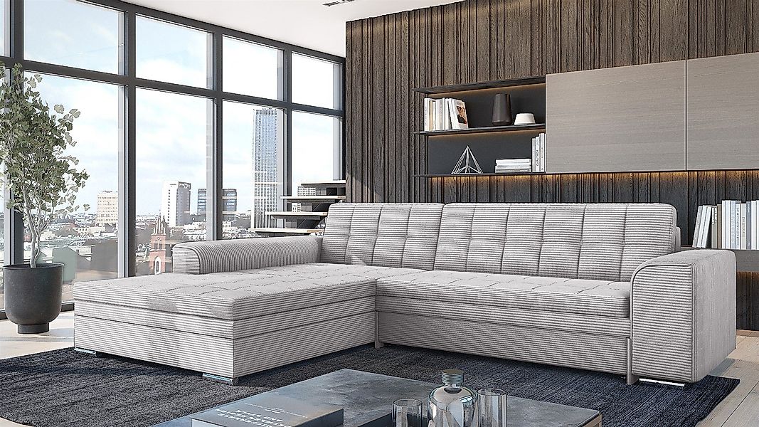 Fun Möbel Ecksofa Sofa SARRA Ottomane günstig online kaufen