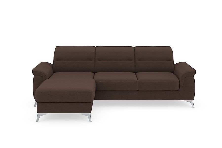 sit&more Ecksofa »Sinatra L-Form« mit Recamiere, optinal mit Kopfteilverste günstig online kaufen