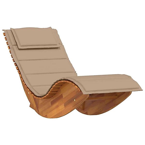 vidaXL Schaukelliege mit Auflage Massivholz Akazie 4103885 günstig online kaufen