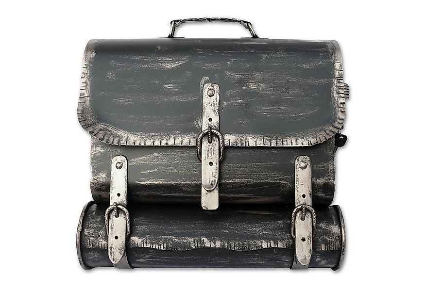 HMF Wandbriefkasten Briefkasten Antik UNIKAT Handarbeit, Schulranzen Design günstig online kaufen