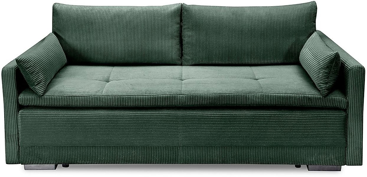 INOSIGN Schlafsofa »Andrea«, mit Boxspringaufbau, Bettfunktion & Bettkasten günstig online kaufen