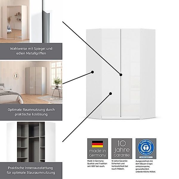 rauch Eckkleiderschrank Kleiderschrank Schrank Ankleidezimmer Schlafzimmer günstig online kaufen