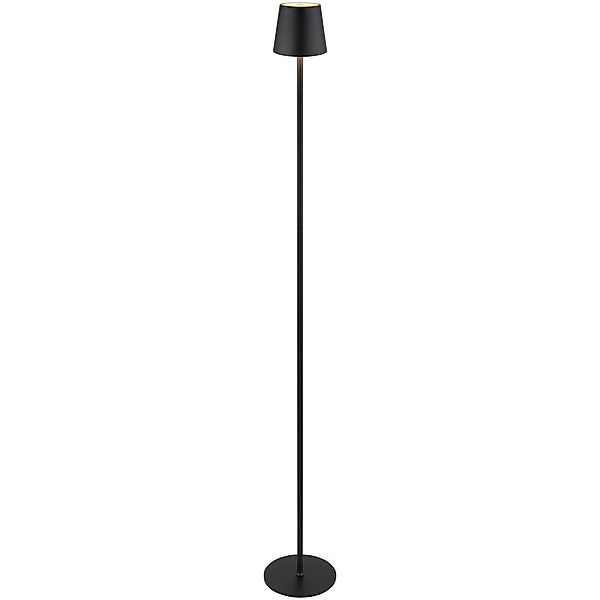 GLOBO LED-Stehleuchte schwarz Opal Metall Kunststoff H/D: ca. 120x16 cm günstig online kaufen