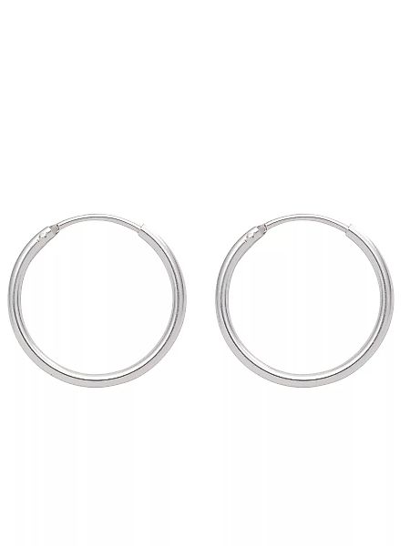Adelia´s Paar Ohrhänger "925 Silber Ohrringe Creolen Ø 32 mm", Silberschmuc günstig online kaufen