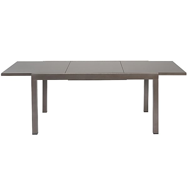 MERXX Gartentisch "Semiausziehtisch" 1 Stk. tlg. Tischplatte ohne Rand günstig online kaufen