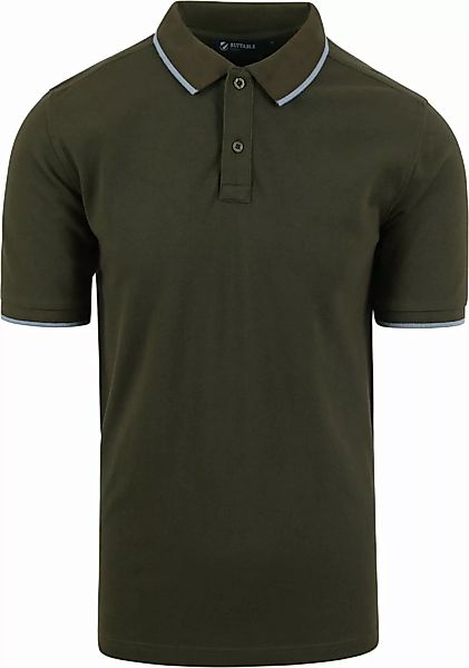 Suitable Respect Poloshirt Tip Ferry Olivgrün - Größe M günstig online kaufen