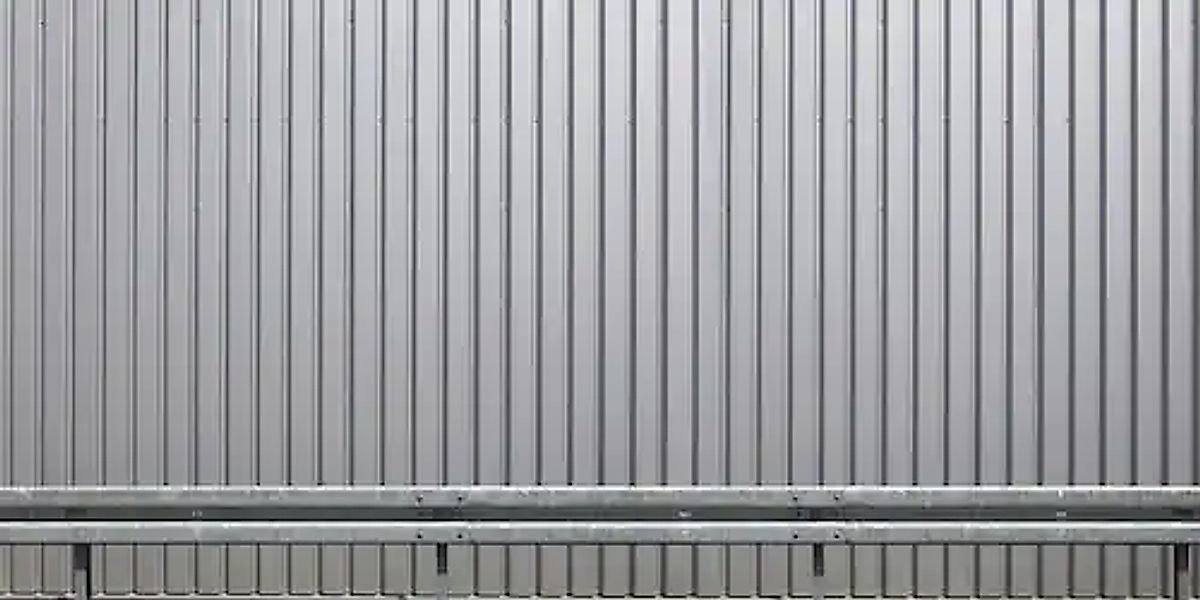 Architects Paper Fototapete »Iron Wall Silver«, Vlies, Wand, Schräge günstig online kaufen