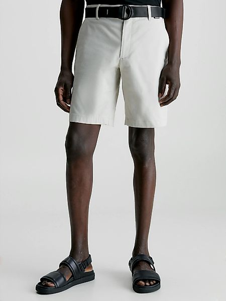 Calvin Klein Shorts "MODERN TWILL SLIM" mit Gürtel günstig online kaufen