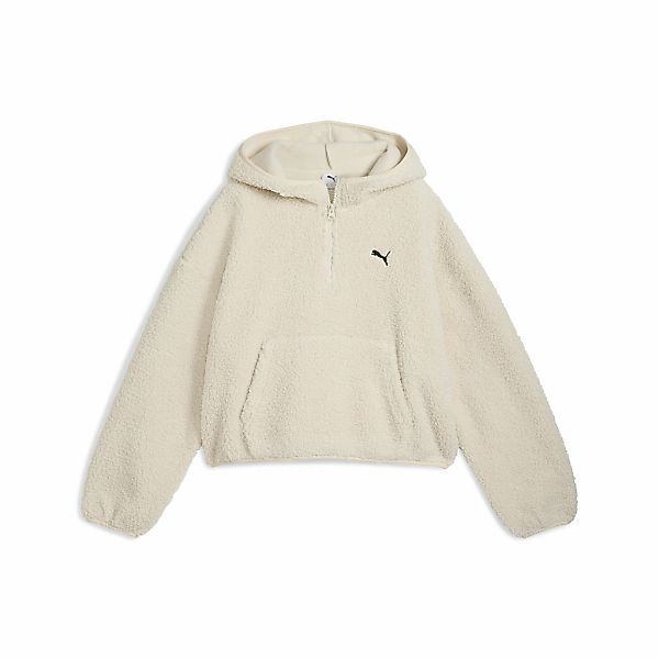 PUMA Hoodie "Wardrobe Essentials Oversized Polarfleece Hoodie Damen" günstig online kaufen