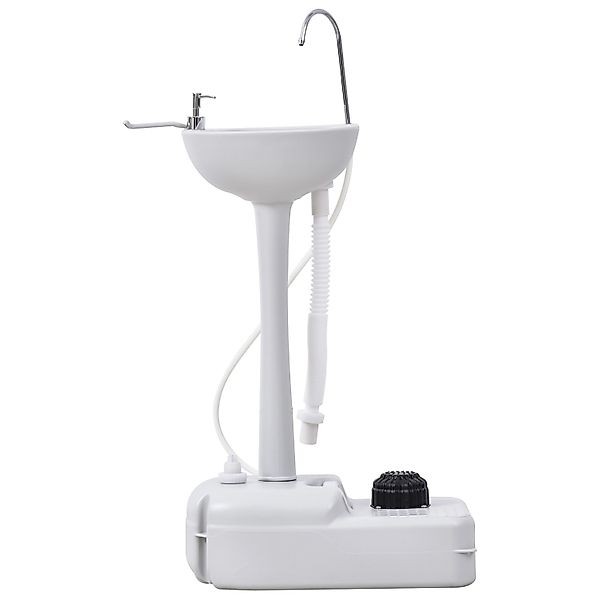 Outsunny Waschbecken mit Auffangbehälter für Abwasser (Gartenwaschbecken, 1 günstig online kaufen