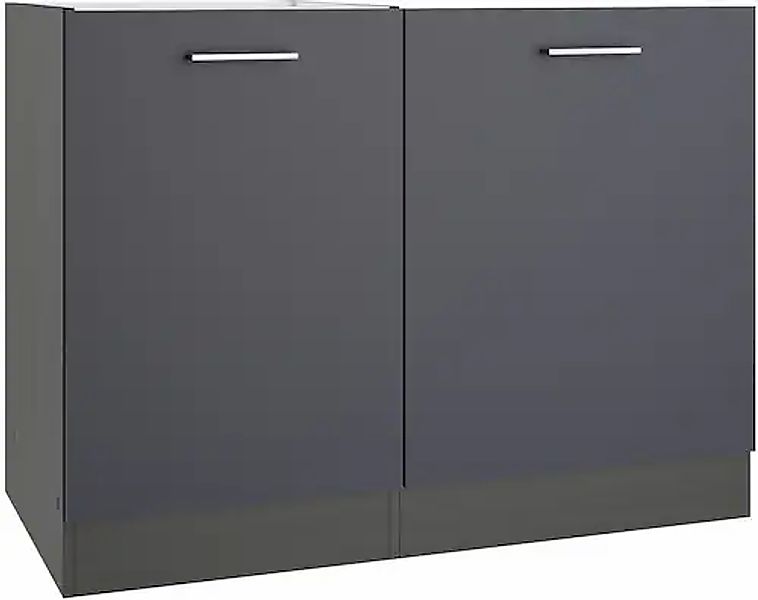 KOCHSTATION Spülenschrank »KS-Milan« Spülzentrum 110 cm, matte oder hochglä günstig online kaufen