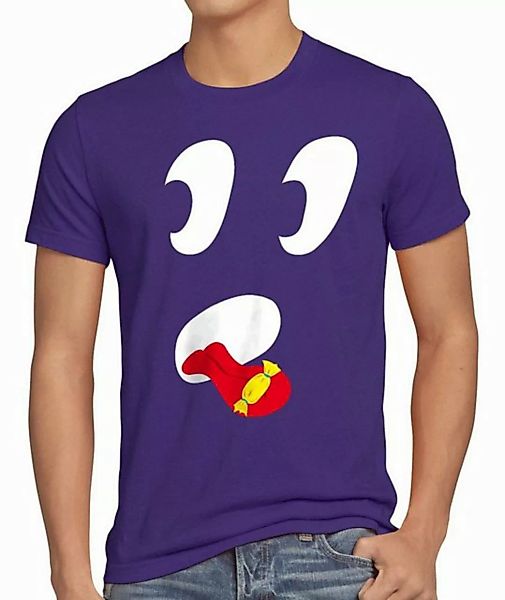 style3 T-Shirt Süßer Geist Halloween Fasching Kostüm Gesicht Party Gag Fun günstig online kaufen