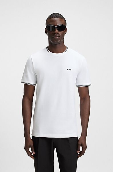 BOSS GREEN T-Shirt Taul mit kontrastfarbenen günstig online kaufen