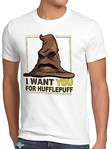style3 T-Shirt Haus Dachs schule zauberei erde potter zauberschule harry günstig online kaufen