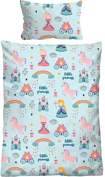 Biberna Bettwäsche kleine Prinzessin, Feinbiber, 2 günstig online kaufen