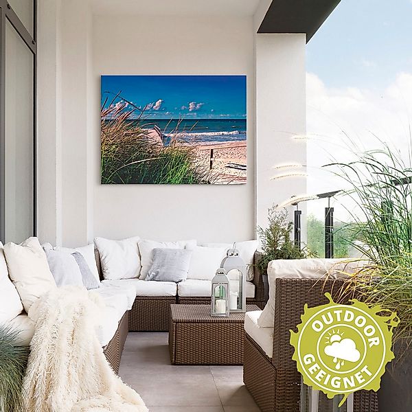 Artland Wandbild »Ostsee Impression Heiligenhafen«, Strand, (1 St.), als Al günstig online kaufen