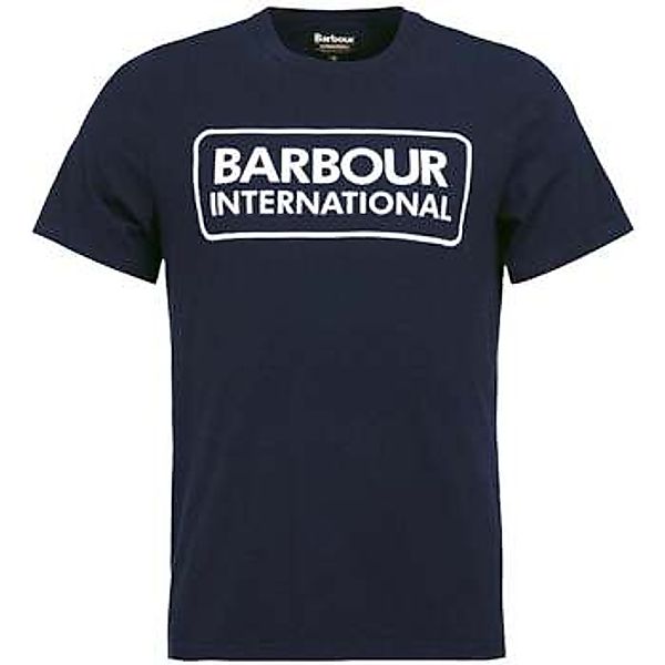 Barbour  T-Shirt Essential Large Logo T-Shirt Navy günstig online kaufen