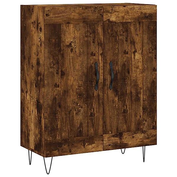 vidaXL Sideboard Räuchereiche 69,5x34x90 cm Holzwerkstoff 830193 günstig online kaufen