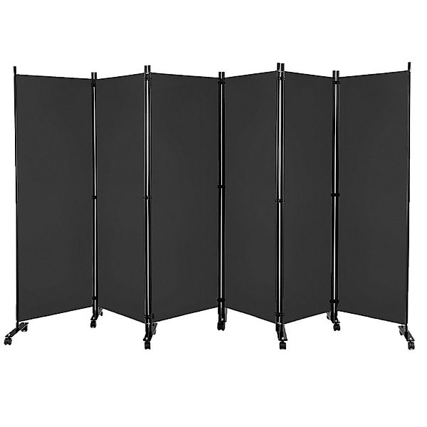 COSTWAY Paravent, 6 tlg. Raumteiler, auf günstig online kaufen