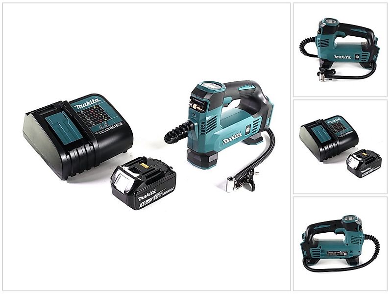 Makita Akku-Handkompressor DMP 180 SF1 Akku Kompressor 18 V 8,3 bar + 1x Ak günstig online kaufen