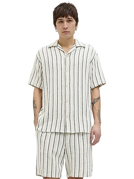 Jack & Jones Herren Kurzarm Hemd JORCOBA STRIPE RESORT SHIRT SS - Relaxed F günstig online kaufen