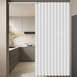 Jibenhome Lamellenvorhang Vertikal-Jalousie Raumteiler Vorhang Ösen günstig online kaufen