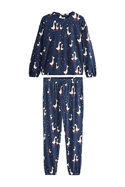 Next Pyjama Weicher, langärmeliger Schlafanzug (2 günstig online kaufen