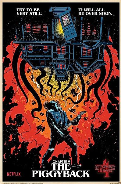 PYRAMID Poster Stranger Things 4 Poster The Piggyback 61 x 91,5 cm günstig online kaufen