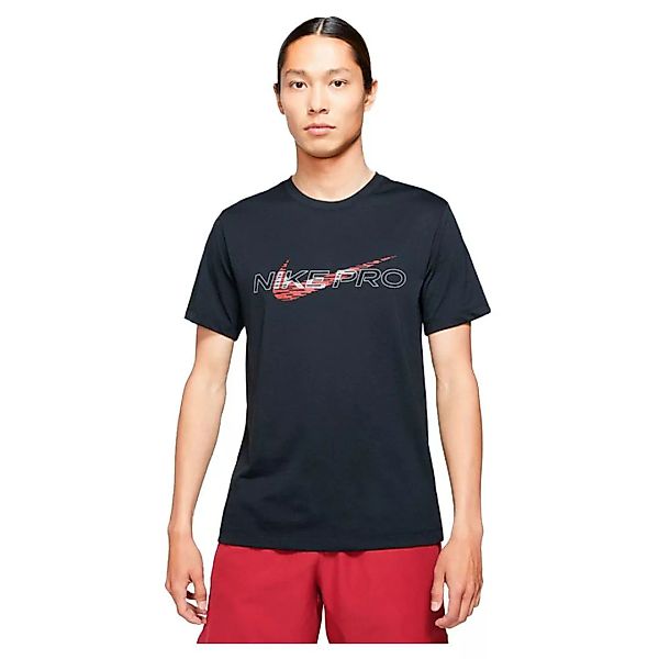 Nike Pro Dri Fit Graphic Kurzarm T-shirt 2XL Black günstig online kaufen