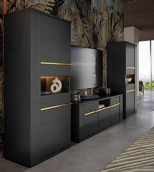 Xlmoebel TV-Schrank Modernes Wohnzimmermöbel-Set mit TV-Schrank und Wohnwan günstig online kaufen