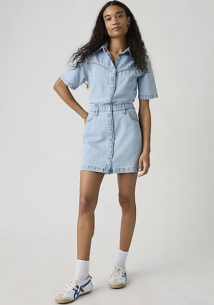 Levi's® Jeanskleid WESTERN DRESS Durchgehender Druckknopfverschluss günstig online kaufen