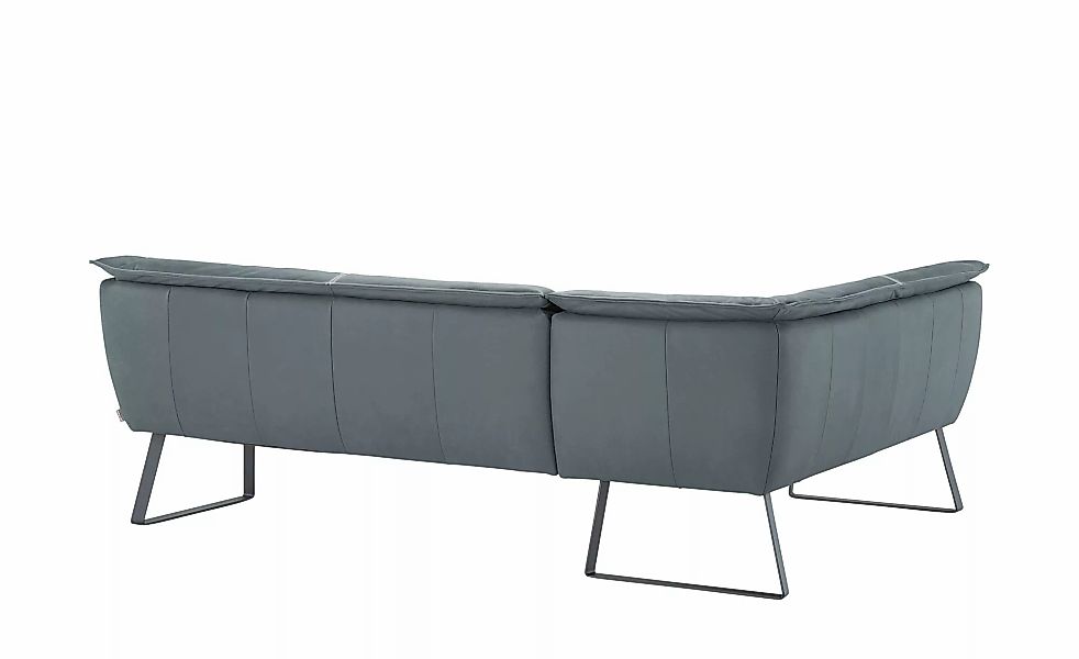 KOINOR Eckbank  Leder Alino ¦ blau ¦ Maße (cm): H: 89 Bänke > Eckbänke - Hö günstig online kaufen