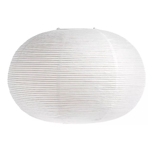 HAY - Rice Paper Shade Lampenschirm Ellipse - klassisches weiß/Papier/Eisen günstig online kaufen