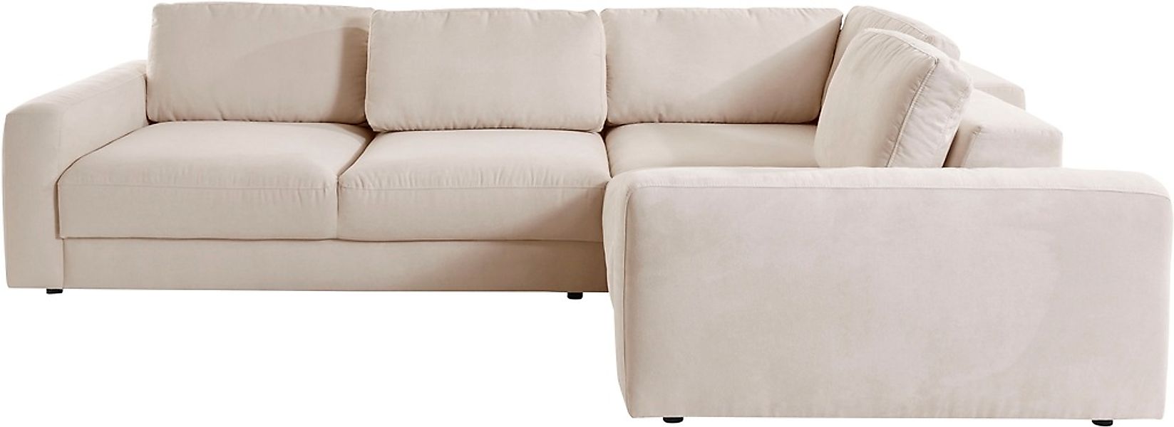 Places of Style Ecksofa »Bloomfield, L-Form«, extra tiefe Sitzfläche, wahlw günstig online kaufen