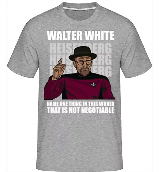 Captain Picard Heisenberg · Shirtinator Männer T-Shirt günstig online kaufen