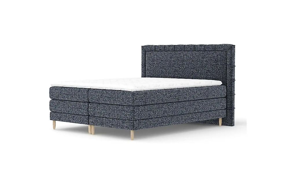 Boxspringbett   ¦ blau ¦ Maße (cm): B: 167 H: 123 Betten > Komfortbetten - günstig online kaufen