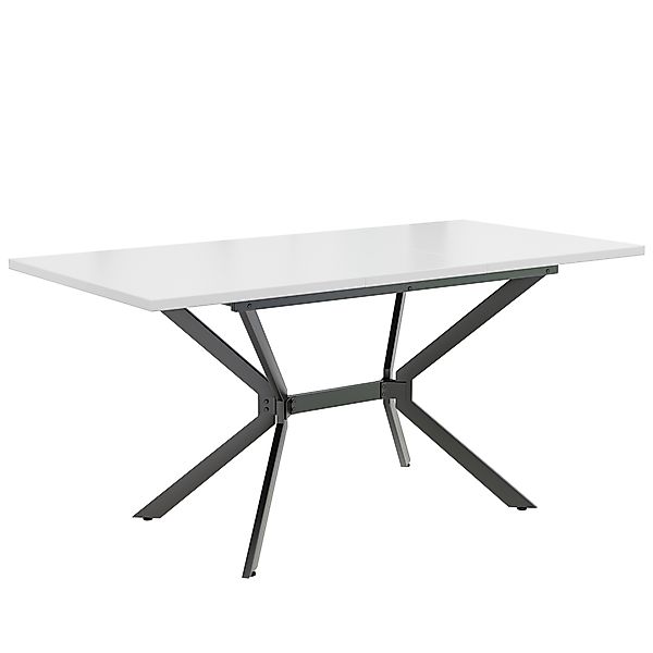 HAUSS SPOLE Esstisch Erweiterbarer 120/160x80cm, Tischbeine günstig online kaufen