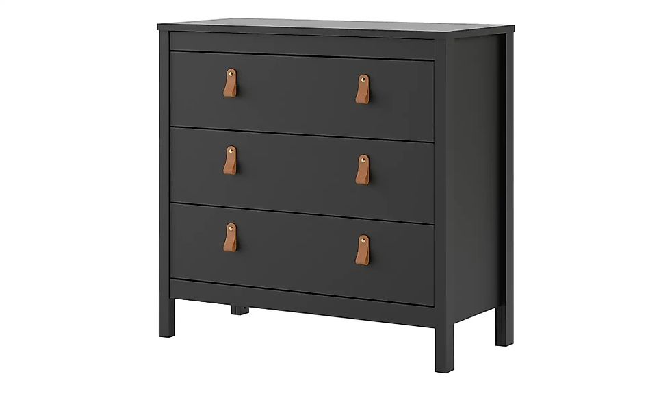 Kommode  Madron ¦ schwarz ¦ Maße (cm): B: 82 H: 80 T: 38.0 Kommoden & Sideb günstig online kaufen