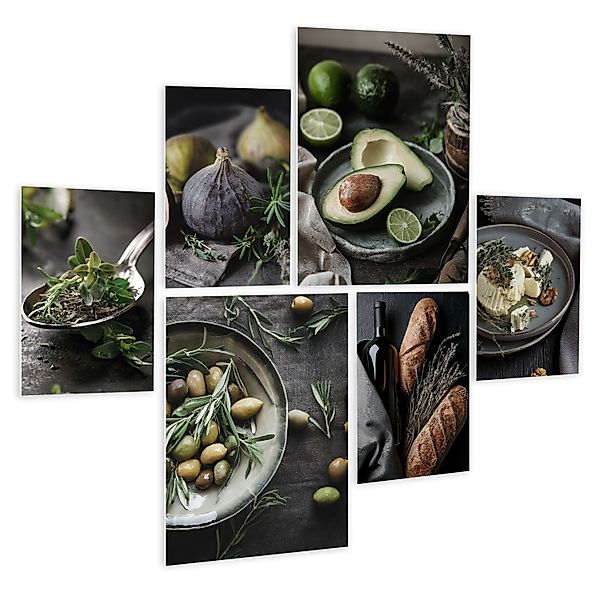 artissimo Mehrteilige Bilder Bilderset 6er-Set, Deko günstig online kaufen