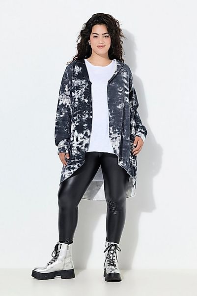 Angel of Style Sweatjacke Sweatjacke offen Batik HAPPY auf dem Rücken günstig online kaufen