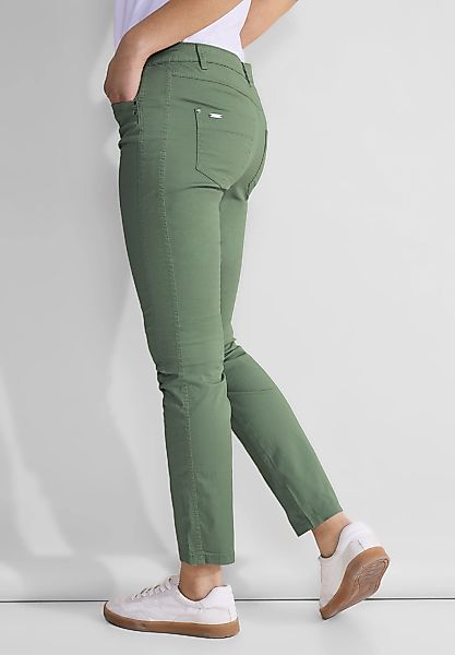STREET ONE Stoffhose, Middle Waist günstig online kaufen