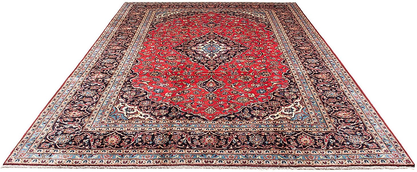 morgenland Orientteppich »Perser - Keshan - 348 x 246 cm - rot«, rechteckig günstig online kaufen