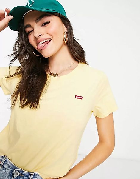 Levi's – Surf – Gelbes T-Shirt günstig online kaufen
