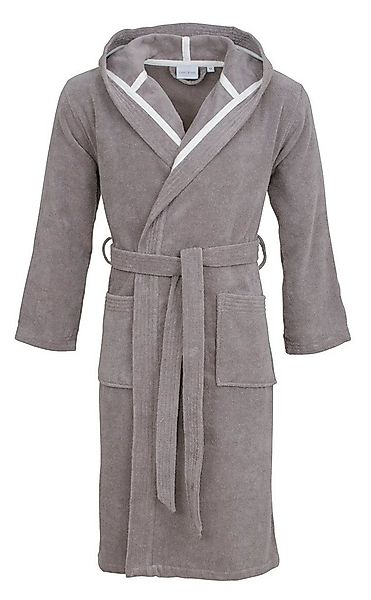 Carl Ross Unisex-Bademantel 41310, Midilänge, Walkfrottier, Kapuze, Gürtel, günstig online kaufen