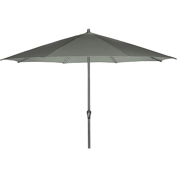 Siena Garden Marktschirm Ø 350 cm Grau mit Knickfunktion günstig online kaufen