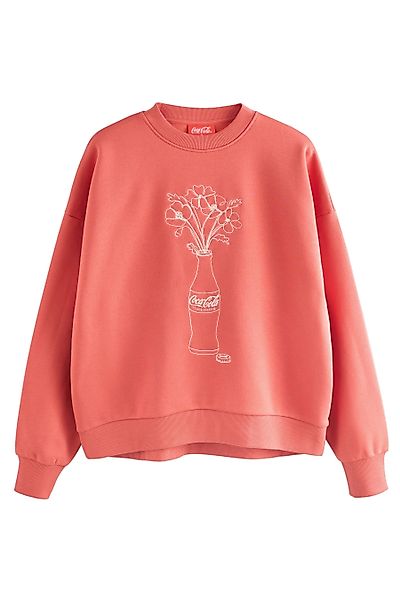 Next Sweater Lizenz-Pullover Coca Cola Blumenvase günstig online kaufen