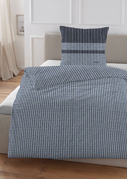 HECHTER PARIS Wendebettwäsche "0041306" 2 Stk. tlg. hautsympathisch, 100% B günstig online kaufen