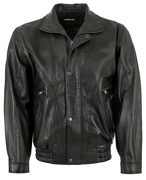 Maddox Lederjacke Holdo MADDOX - Herren Lederjacke Blouson Lammnappa schwar günstig online kaufen