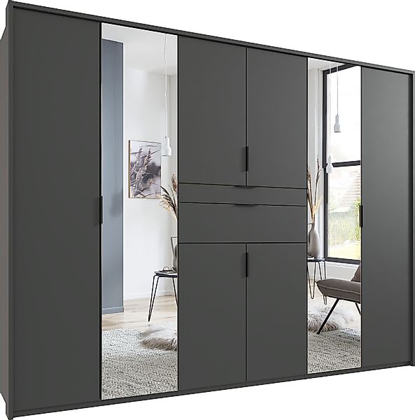 Wimex Drehtürenschrank Moldau Kleiderschrank mit Spiegel günstig online kaufen